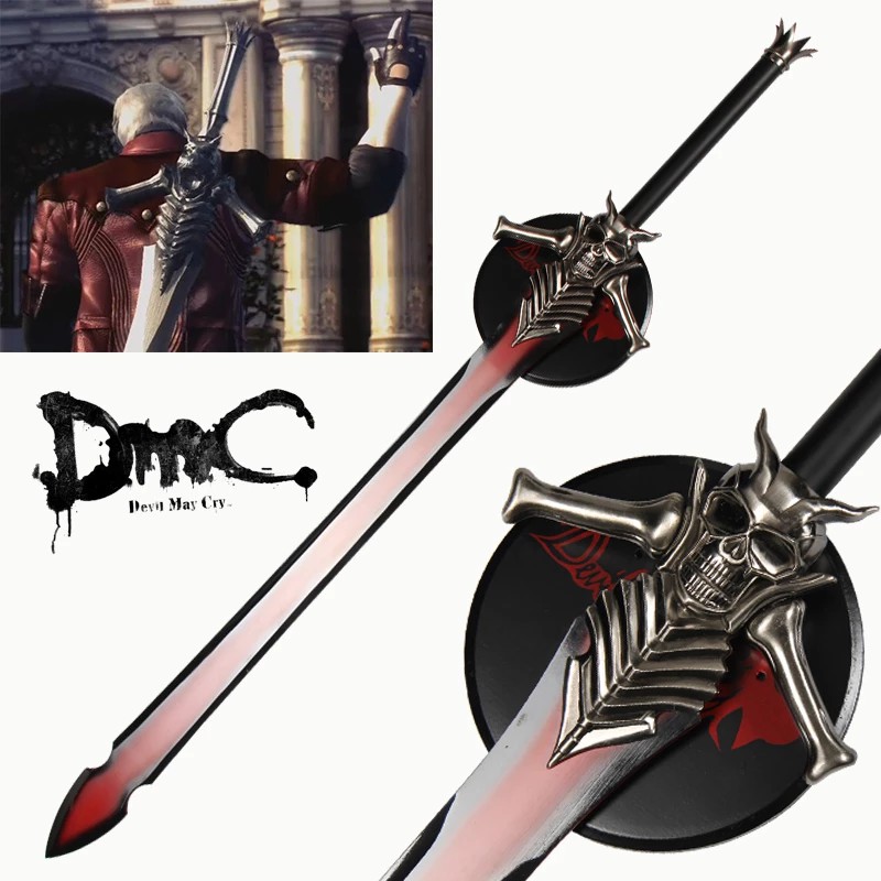 Devil May cry Sword Dante ดาบเหล็ก ขนาดเท่าของจริง The rebellion Shopee Thailand