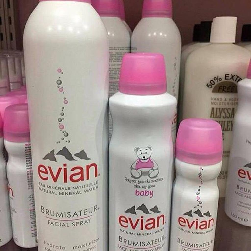 Evian Natural Mineral Water Facial Spray  น้ำแร่ฉีดหน้า