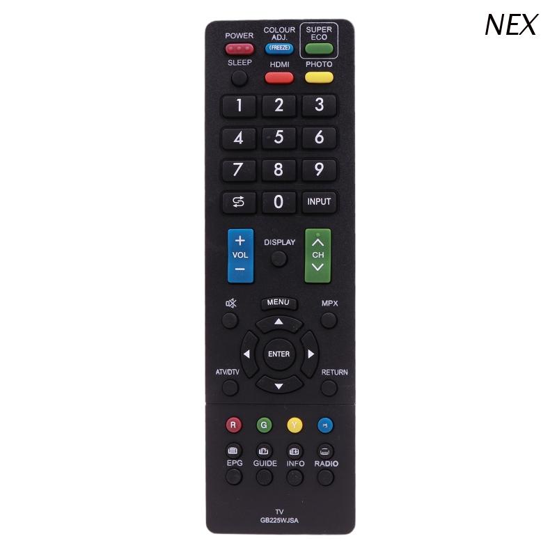 Nex รีโมตควบคุม แบบเปลี่ยน สําหรับ Sharp GB225WJSA Smart LCD LED TV