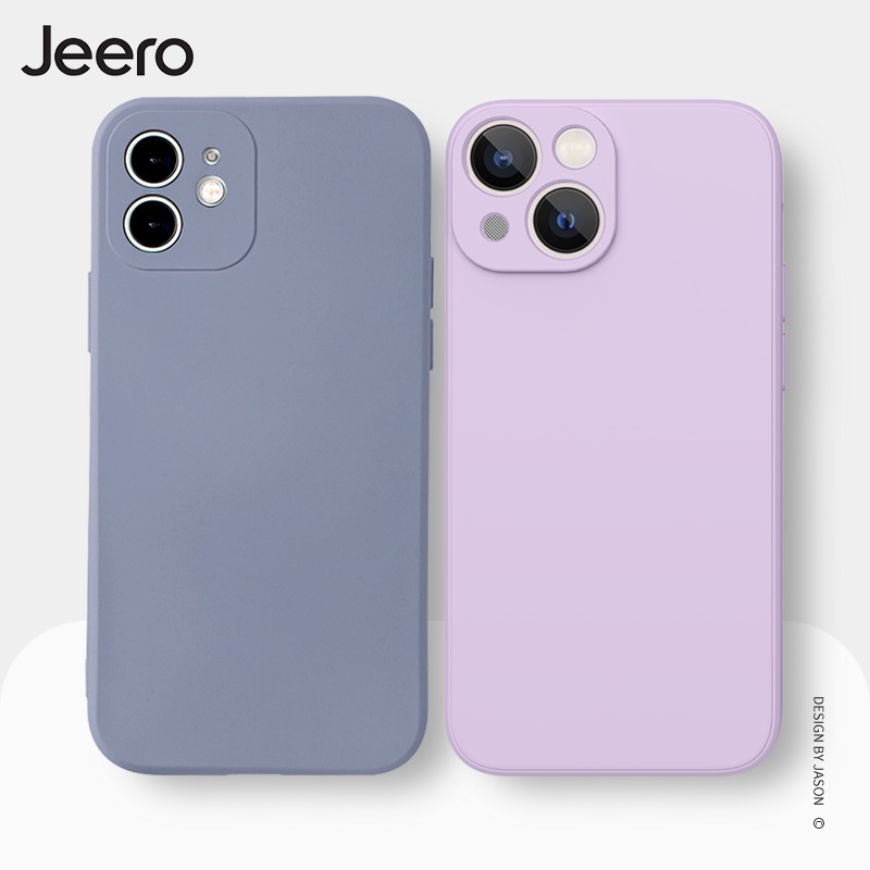 Jeero เคสไอโฟน เคสซิลิโคนนุ่มขอบเหลี่ยมกันกระแทกน่ารักตลก เคสโทรศัพท์ Compatible for iPhone 16 15 14 13 12 11 Pro Max SE 2020 X XR XS ip 8 7 Plus HFE07