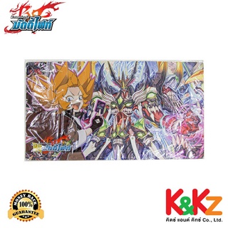 BuddyFight แผ่นรองเล่น สนามเล่นการ์ดแบบยาง ลายบัดดี้ไฟท์ รันมะ &amp; แวนิตี้ / Shin BuddyFight Rubber Play Mat Vol.02 Ranma &amp; Vanity