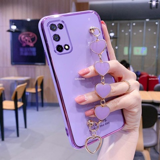 เคส VIVO Y21 Y33S V23 Y20A Y91i Y95 Y93 Y91 S1 S1Pro Y52 5G V17Pro Y1s Y91c Y81i Y81 Luxury Bracelet | HY Phone Case