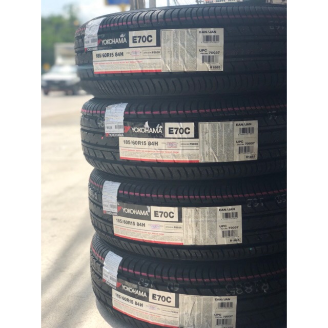 Yokohama 185/60R15 Decibel E70 ปี 24