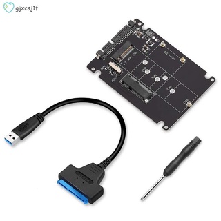 M.2 Ngff สําหรับ Msata To Sata 3.0 อะแดปเตอร์ Usb 3.0 To 2.5 Sata ฮาร์ดดิสก์