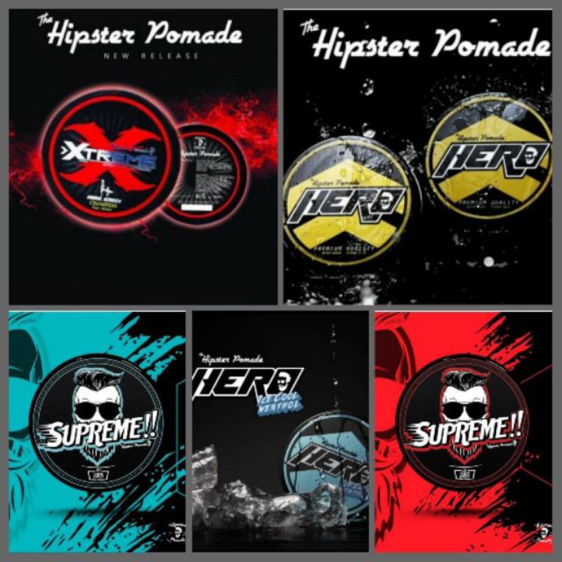 POMADE HIPSTER MAKING YOU MORE HIPSTER จาก HQ