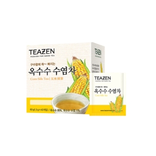 ✅ถูกที่สุด ของแท้  ‼️ TEAZEN Corn Silk Tea ชาไหมข้าวโพด ขับโซเดียม ลดบวม ลดพุง ขายดี ❗️