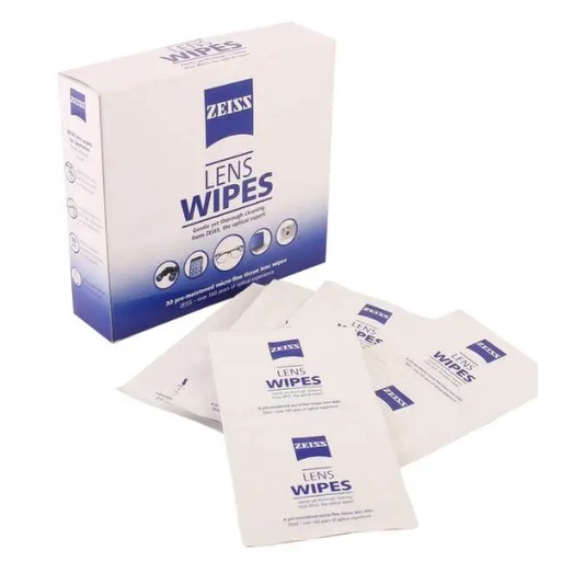 Zeiss Lens Wipes ผ้าเช็ดทำความสะอาด หน้ากล้อง-เลนส์ Lens Cleaning ของแท้มาตรฐาน Germany Carl Zeiss(แ
