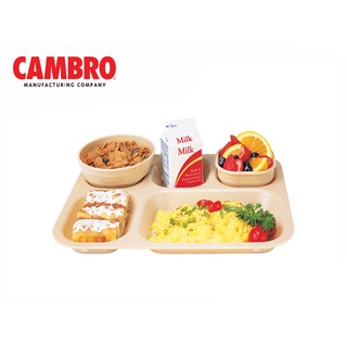 CAMBRO CAMWEAR ถาดเสิร์ฟโพลีคาร์บอเนต สีเบจ CAM1-14105CW-133