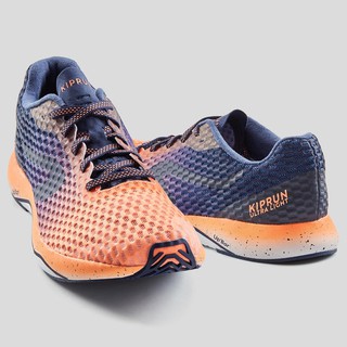 รองเท้าวิ่งผู้หญิง รองเท้าผู้หญิงสำหรับใส่วิ่ง รุ่น KIPRUN WOMENS RUNNING SHOES KIPRUN ULTRALIGHT - BLUE/CORAL