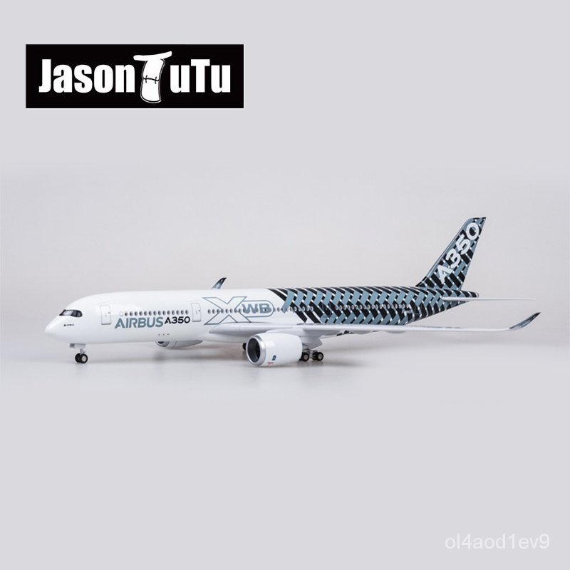 JASON TUTU 4347cm Airlane Model Aircraft Original Models Airbus A380 1/ ...