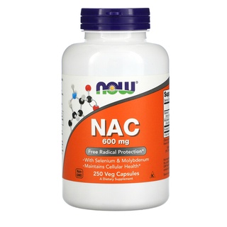 Now Foods NAC 600 mg 250 Vcaps