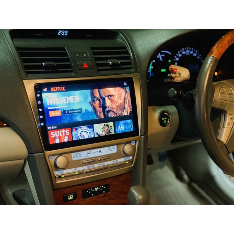 จอ Android Toyota Camry ปี 2007 - 2014 ALPHA COUSTIC แอนดรอย แท้ อัลฟ่า คูสติก จอแอนดรอย รถยนต์ จอandroid acv40