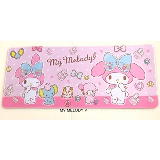 MY MELODY PINK แผ่นรอง คีย์บอร์ด รองคีย์บอร์ด keyboard ลาย MY MELODY มาย เมโลดี้ ขนาด 30 x 70 cm แผ่นหนานุ่ม   PMYL SHOP