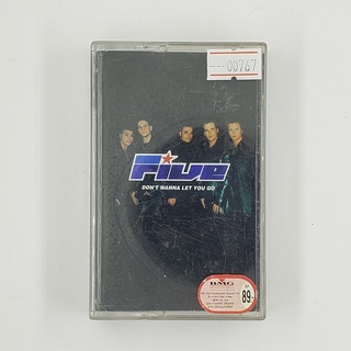 [SELL] FIVE : Dont Wanna Let You Go (00767)(TAPE)(USED) เทปเพลง เทปคาสเซ็ต มือสอง !!