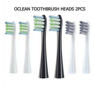 Xiaomi Oclean หัวแปรงสีฟันไฟฟ้า 2 ชิ้น สําหรับ oclean Replacements Brush Head nozzles for Oclean Toothbrush 2pcs Heads