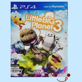 PS4 แผ่นเกมส์ Little big planet3