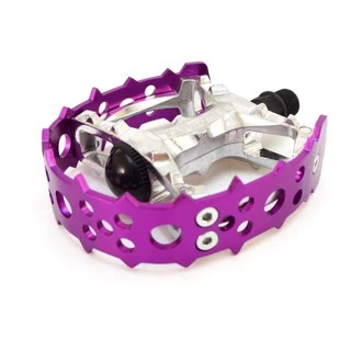 แบรนด์ของตัวเองพิเศษ Tipsum Bear Claw จักรยานเหยียบเจ็ดสีกับดักหมี 9/16 "เก่าโรงเรียน BMX Pedal