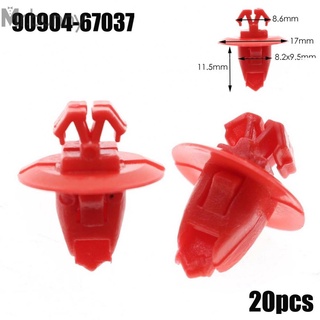 #MRBUNNY#20*-Fender Flare Moulding Retainer Clips 90904-67037 For Toyota Land Cruiser US