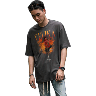 ลดเพิ่ม50.- CODE: VEKDS1 - เสื้อ Oversize - "Sinner