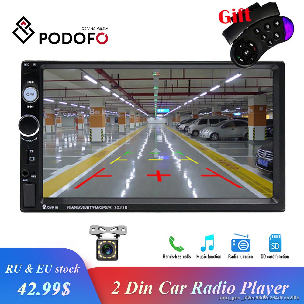 Podofo 2din Car Radio Multimedia Mp5 Player 7quot Universal Auto Stereo