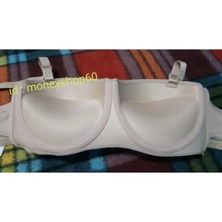 *Anny 9686 เสื้อในเกาะอก ฟองน้ำหนา 4.5 cm ไม่มีโครง ถอดสายได้ อกดูมๆๆ ในพริบตา ถอดสายได้
