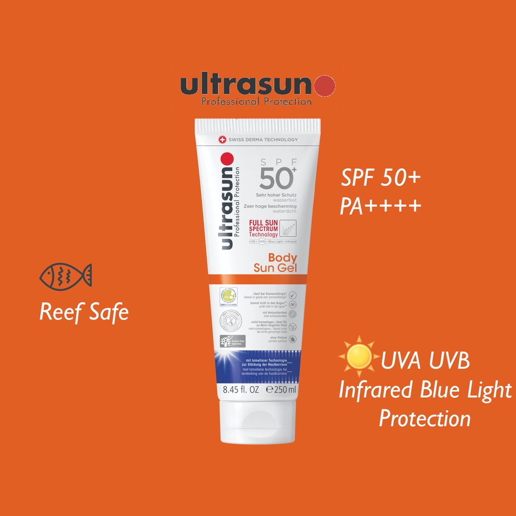 เจลกันแดดผิวกาย Ultrasun สูตรปกป้องยาวนาน SPF50+ – โปรปัง