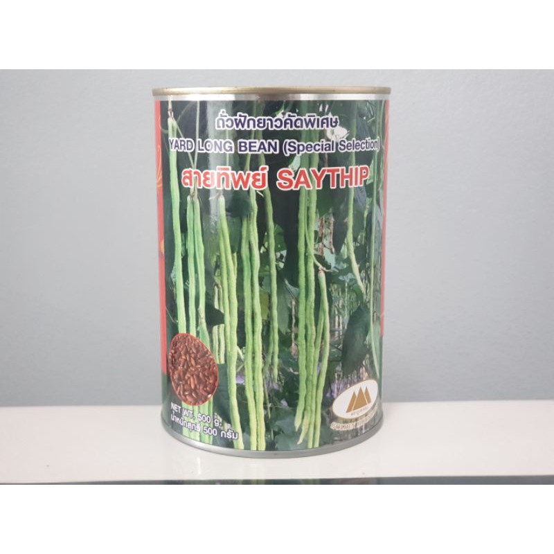 ถั่วฝักยาว สายทิพย์ (ถั่วเนื้อ) 500กรัม ภูเขาทอง