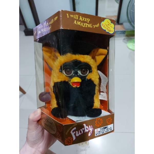 Furby Hasbro 1998 USA Mint! ตุ๊กตา เฟอร์บี้ พ่อมด Robot สัตว์เลี้ยงอิเล็กทรอนิก เหมือนใหม่ ใช้งานไม่