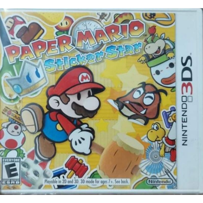 paper Mario strikers star 3ds us