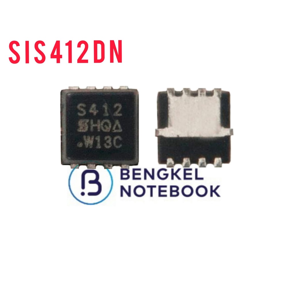 IC Mosfet Mini S412N S412DN SIS412DN SIS412 ONA7410 7408 8884 FDMC8884 FDS8884 N ช่อง