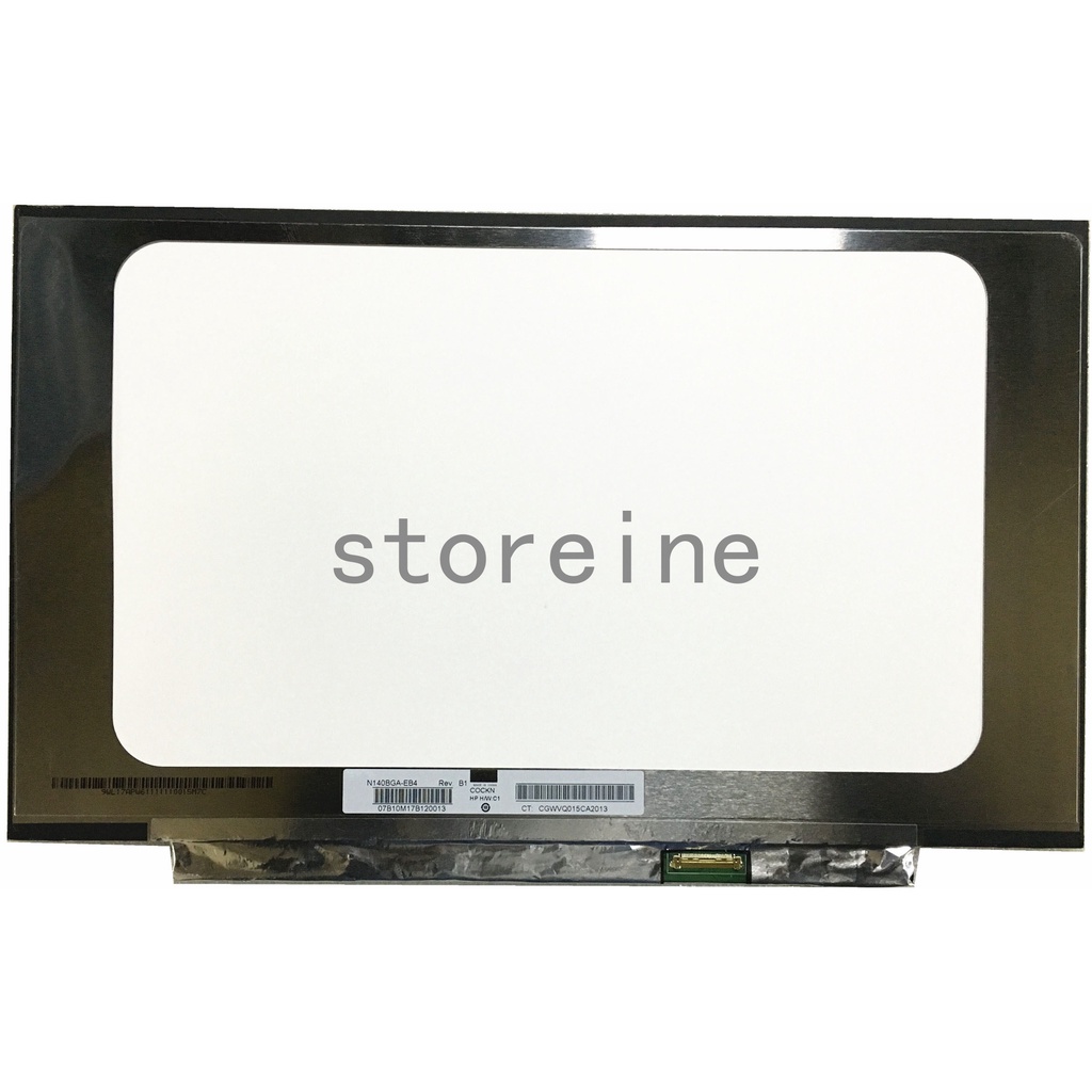 N140BGA-EB4 fit N140BGA-EA4 B140XTN07.2 1366X768 ไม่มีรูสกรู EDP 30 pin LCD SCREEN PANEL