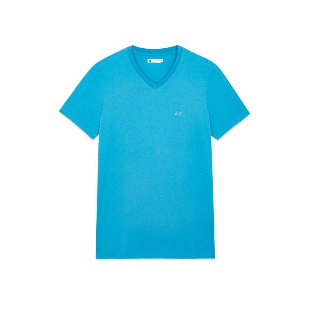 AIIZ (เอ ทู แซด) - เสื้อยืดคอวี ปักโลโก้ AIIZ AIIZ T-shirts