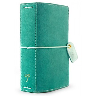 traverler s planner สี ASPEN GREEN SUEDE