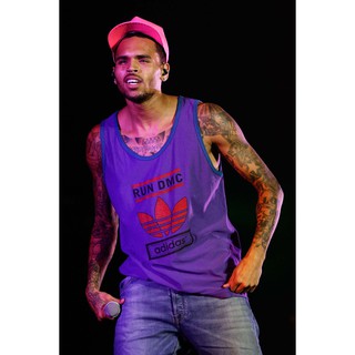 โปสเตอร์ คริส บราว Chris Brown แร็ปเปอร์ Rapper Hiphop Hip hop ฮิปฮอป Music Poster ตกแต่งบ้าน รูปภาพ โปสเตอร์ติดผนัง