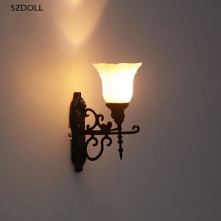 [cxSZDOLL]  1pcs Wall Mount Gooseneck Lamps/street Lamp Model Making Railroad Park Lamps  DOM