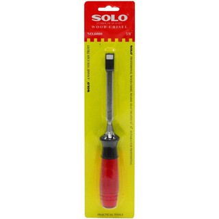 สิ่ว ด้ามพลาสติก SOLO No.6000-3/8 นิ้ว 3/8" PLASTIC GRIP SOLO CHISEL