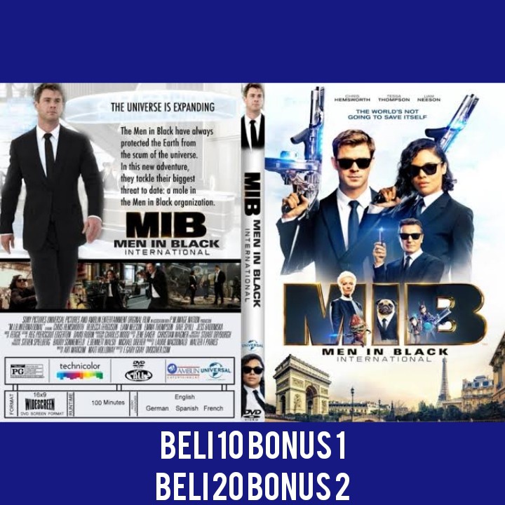 DVD Cassette Men In Black International