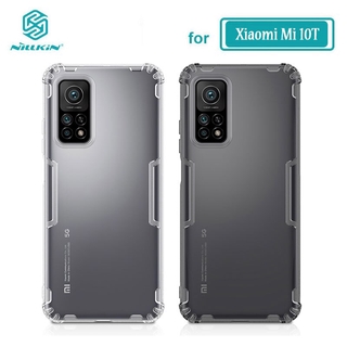 TPU เคสสำหรับ Xiaomi Mi 10T Pro Nillkin Natural Series อ่อน เคส สำหรับ Xiaomi Mi 10 10T Pro 5G Mi10 Lite