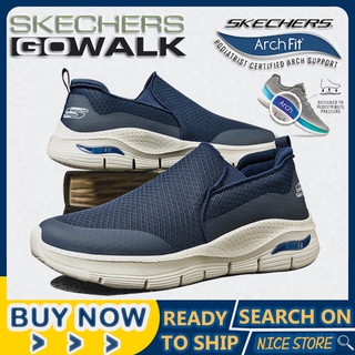 [พร้อมส่ง] Skecher_go WALK ARCH FIT MENS SHOES KASUT WANITA SPORT รองเท้าผ้าใบลําลอง สไตล์คลาสสิก สําหรับผู้ชาย