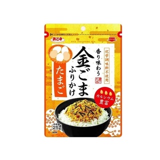 ผงโรยข้าวญี่ปุ่นรสงาทองคำ  hamaotome Gold sesame sprinkle egg 25 g