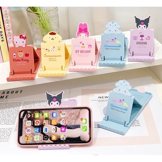 ที่วางโทรศัพท์มือถือ แท็บเล็ต ลายการ์ตูน Sanrio Kuromi รองรับ ipad ปรับความสูงได้ 12 ระดับ