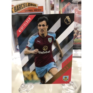 2017-18 Topps Premier League Gold Soccer Cards Burnley