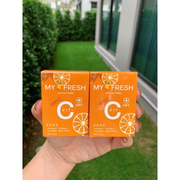 MyFreshC#Myfresh#แท้100%#สบู่พร้อมส่ง#มายซี#MyC#สบู่หน้าใส#ของแท้100%