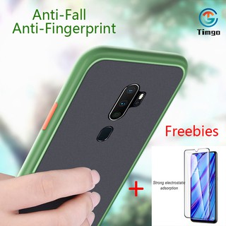 [Freebies] For OPPO A5(2020) / A9(2020) Fashion Translucent Matte Design Anti-Sweat Anti-Falling Shockproof Case