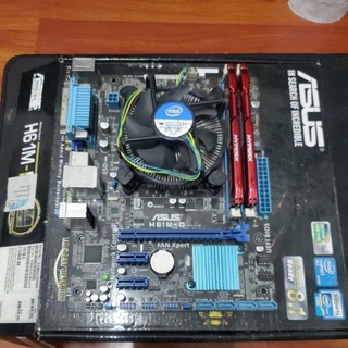 CPU i3-2100 +MB Asus H61m-D +Ram DDR3 8GB