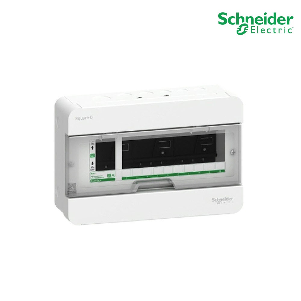 Schneider Electric - ตู้คอนซูเมอร์ยูนิตบัสบาร์เดี่ยว จำนวน 10 ช่อง  ทนกระแสลัดวงจร 10kA_S9HCL110 ที่