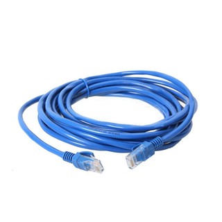 Cable lan สายแลนสำเร็จรูปพร้อมใช้งาน ยาว 5เมตร UTP Cable Cat5e 5M(Blue)