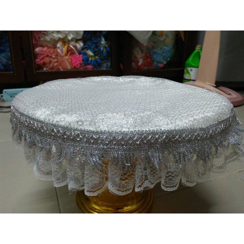 ผ้ารองพานสินสอด ใช้รองพานขันโตกได้ หรือปูสินสอดได้