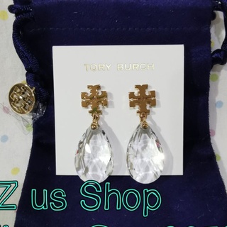 Tory Burch Kira Crystal Drop earrings.