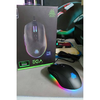 Mouse Gaming Macro RGB รุ่น EGA Type M1 เมาส์มาโคร เมาส์เกมมิ่ง รับประกัน2ปี